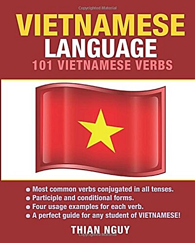 Vietnamese Language: 101 Vietnamese Verbs (Paperback)