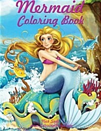 Mermaid Coloring, Book 1 (Paperback)