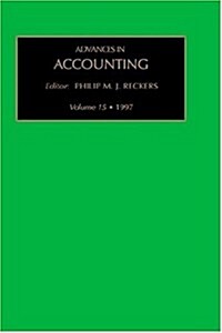 Advances in Accounting (Hardcover)