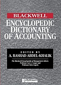 The Blackwell Encyclopedic Dictionary of Accounting (Paperback)