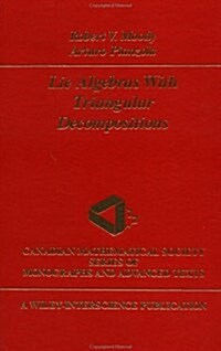 Lie Algebras with Triangular Decompositions (Hardcover)