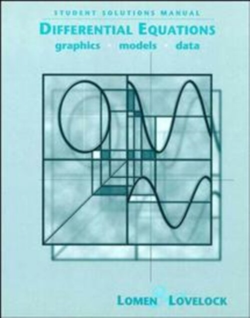 Student Solutions Manual to Accompany Differential Equations: Graphics, Models, Data (Paperback, 11)