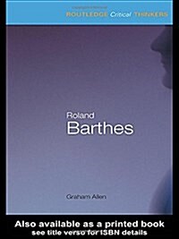 Roland Barthes (Hardcover)