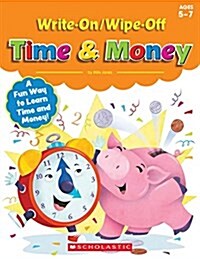 Write-On/Wipe-Off Time & Money (Paperback)