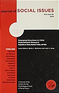 Emerging Directions in Child Maltreatment Research - Perspectives on Theory, Research, Practice, and Policy (Paperback)