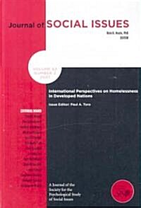 International Perspectives on Homelessness in Developed Nations (Paperback)