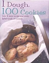 [중고] 1 Dough, 100 Cookies (Hardcover)