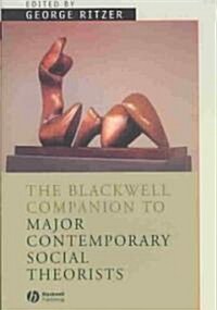Major Contemporary Social Theorists (Paperback)