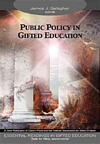 Public Policy in Gifted Education (Paperback)