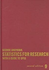 Statistics for Research : With a Guide to SPSS (Hardcover, 2 Rev ed)