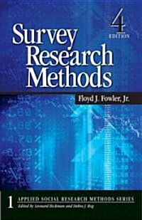 Survey Research Methods (Paperback, 4th)