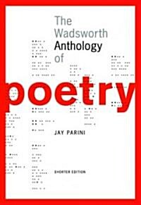 The Wadsworth Anthology of Poetry, Shorter Edition [With CDROM] (Paperback)