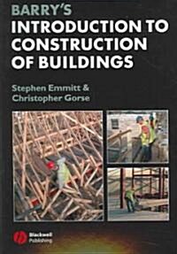 Barrys Introduction To Construction Of Buildings (Paperback)