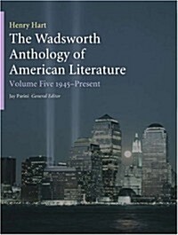 The Wadsworth Anthology of American Literature, 1945 to Present (Paperback, 1st)