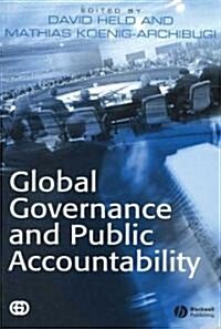 Global Governance and Public Accountability (Paperback)