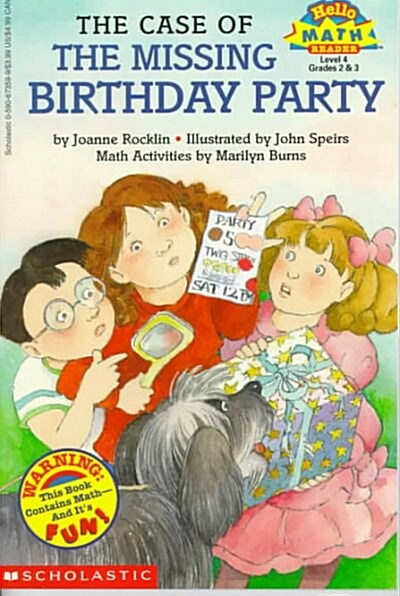 The Case of the Missing Birthday Party (Paperback)