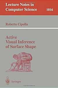 [중고] Active Visual Inference of Surface Shape (Paperback)