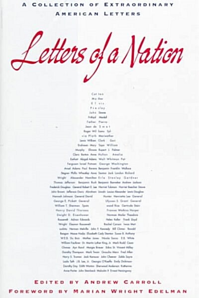 Letters of a Nation (Hardcover)