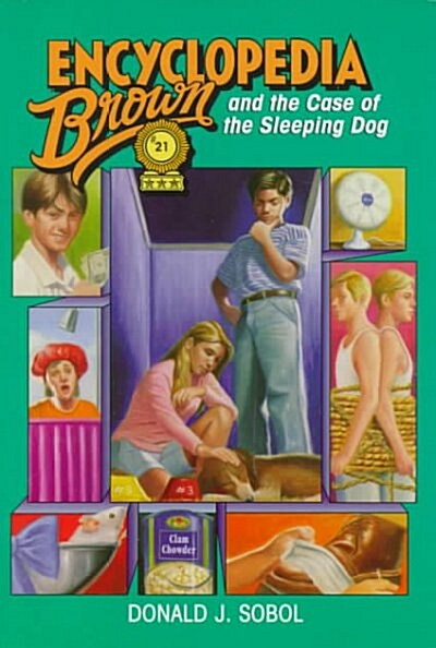 Encyclopedia Brown and the Case of the Sleeping Dog (No. 21) (Hardcover)