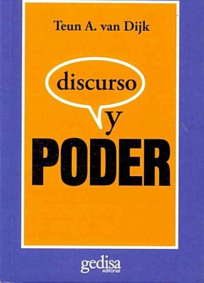 Discurso y poder / Discourse and Power (Paperback)