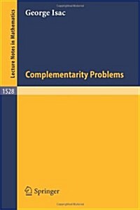 Complementarity Problems (Paperback)