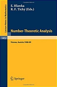 Number-Theoretic Analysis: Seminar, Vienna 1988-89 (Paperback, 1990)