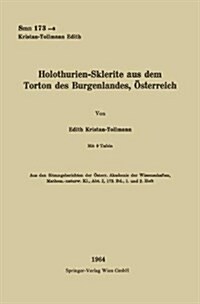 Holothurien-Sklerite Aus Dem Torton Des Burgenlandes, ?terreich (Paperback, 1964)