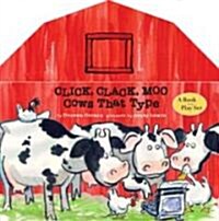 Click, Clack, Moo: Cows That Type: A Book and Play Set [With 8 Removable Play Pieces] (Board Books)