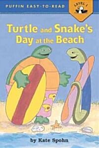 Turtle and Snakes Day at the Beach (Prebound, Turtleback Scho)
