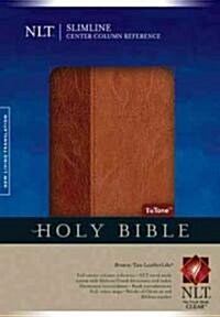 Slimline Center Column Reference Bible-NLT (Imitation Leather)