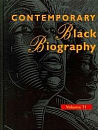 Contemporary Black Biography: Profiles from the International Black Community (Hardcover)