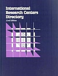 International Research Centers Directory (Hardcover, 23th)