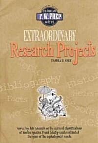 Extraordinary Research Projects (Prebind)