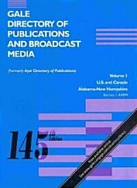 Gale Directory of Publications and Broadcast Media (Hardcover, 145th)