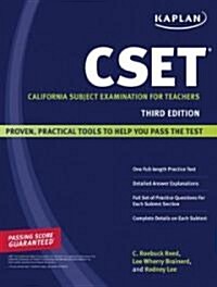 Kaplan CSET (Paperback, 3rd)