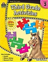 Ready-Set-Learn: 3rd Grade Activities [With Sticker(s)] (Paperback)