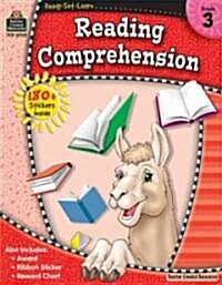 Ready-Set-Learn: Reading Comprehension Grd 3 [With 180+ Stickers] (Paperback)
