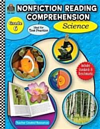 Nonfiction Reading Comprehension: Science, Grd 6 (Paperback, New)