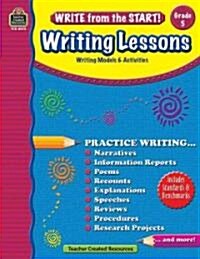 Writing Lessons, Grade 5: Writing Models & Activities for Day-To-Day Practice (Paperback)