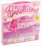 The Pinkalicious Take-Along Storybook Set: Tickled Pink, Pinkalicious and the Pink Drink, Flower Girl, Crazy Hair Day, Pinkalicious and the New Teache (Paperback)