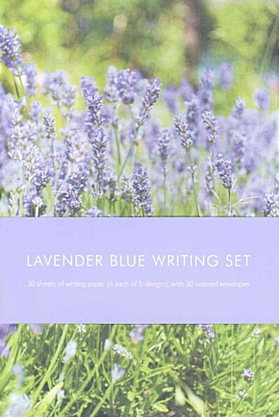 Lavender Blue Boxed Writing Set (Diary)