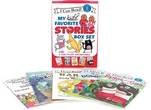 I Can Read My Favorite Stories Box Set: Happy Birthday, Danny and the Dinosaur!; Clark the Shark: Tooth Trouble; Harry and the Lady Next Door; The Ber (Boxed Set)