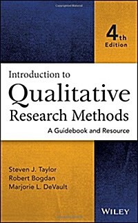 Introduction to Qualitative Research Methods: A Guidebook and Resource (Hardcover, 4, Revised)