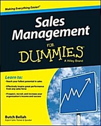 Sales Management for Dummies (Paperback)