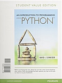 An Introduction to Programming Using Python (Loose Leaf)