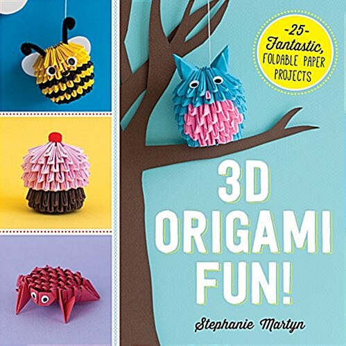 3D Origami Fun!: 25 Fantastic, Foldable Paper Projects (Paperback)