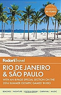 Fodors Rio de Janeiro & Sao Paulo (Paperback)