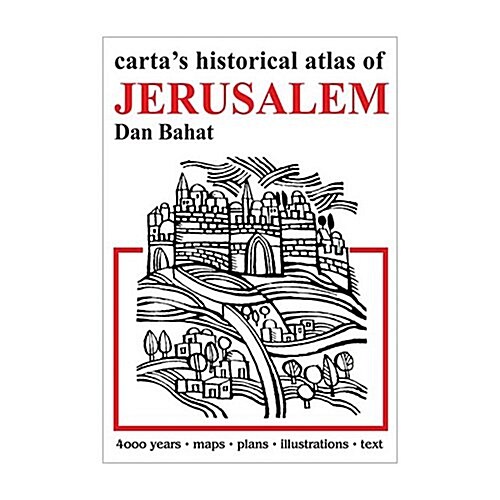 Cartas Historical Atlas of Jerusalem (Paperback)