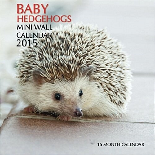 Baby Hedgehogs 2015 Calendar (Calendar, 16-Month, Mini, WA)