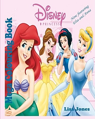 Disney Princess Mega Colouring Book (Paperback, CLR)